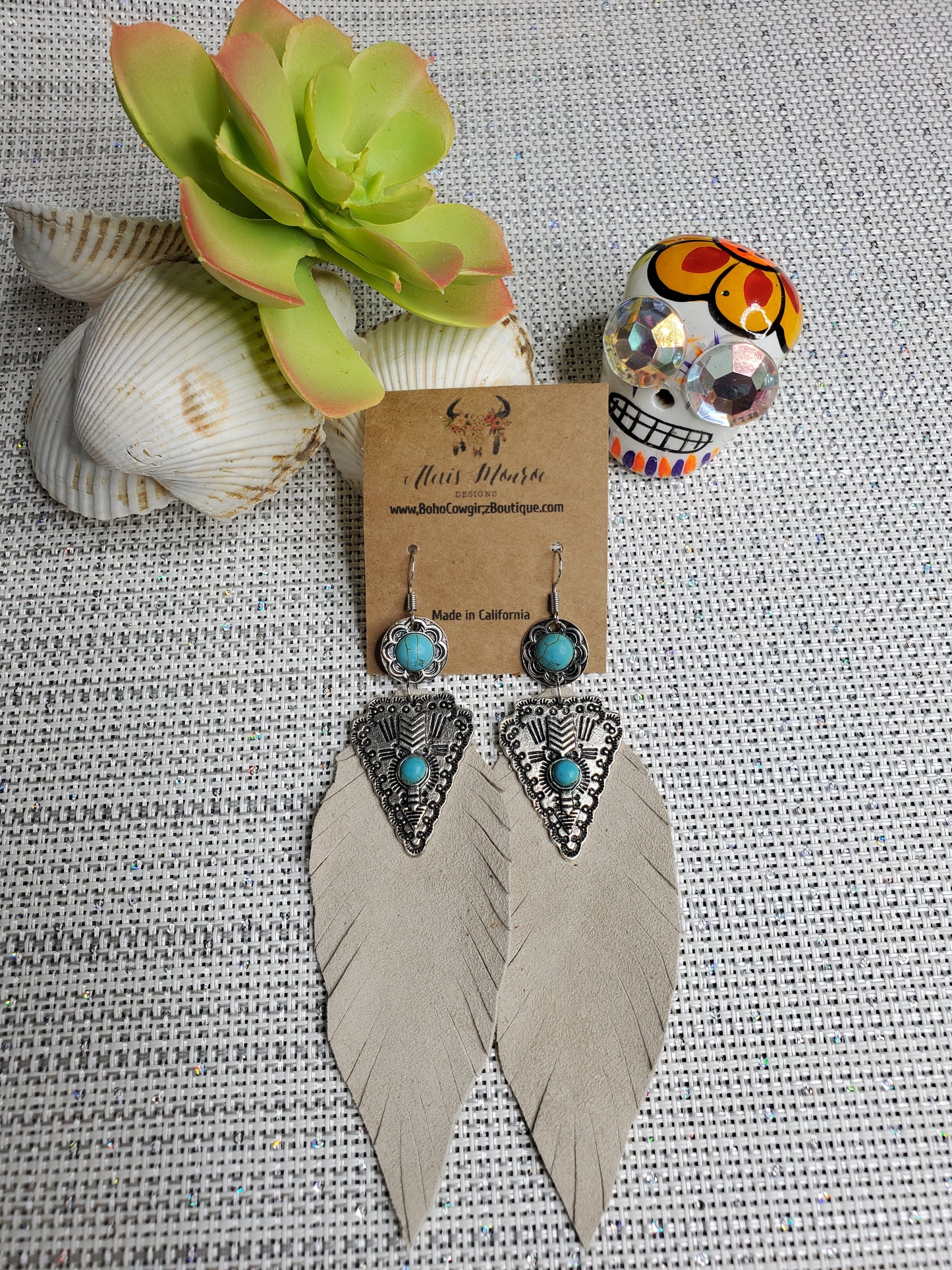 Aztec Arrow Earring