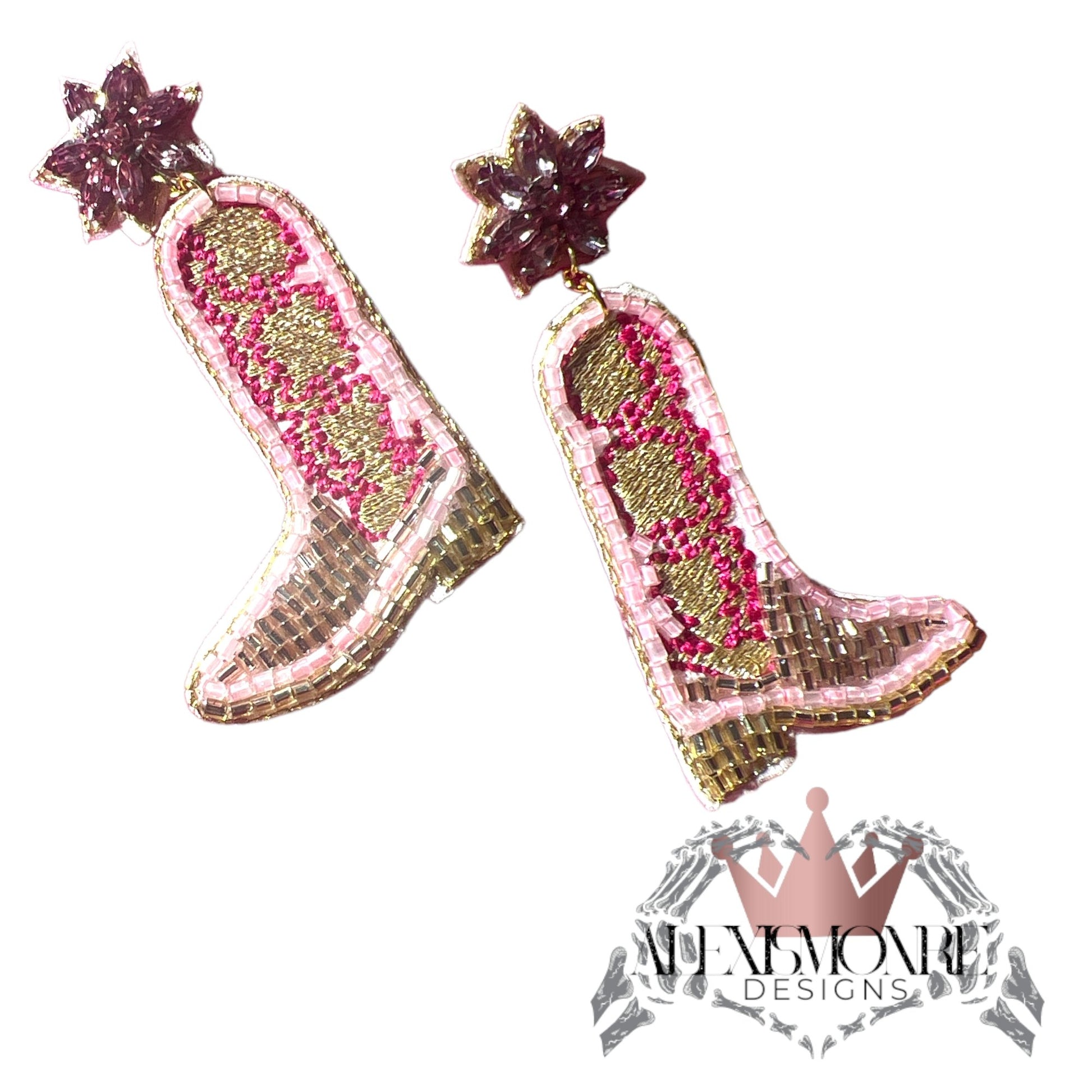 Barbie Tejana Earring - ALEXISMONROE DESIGNS