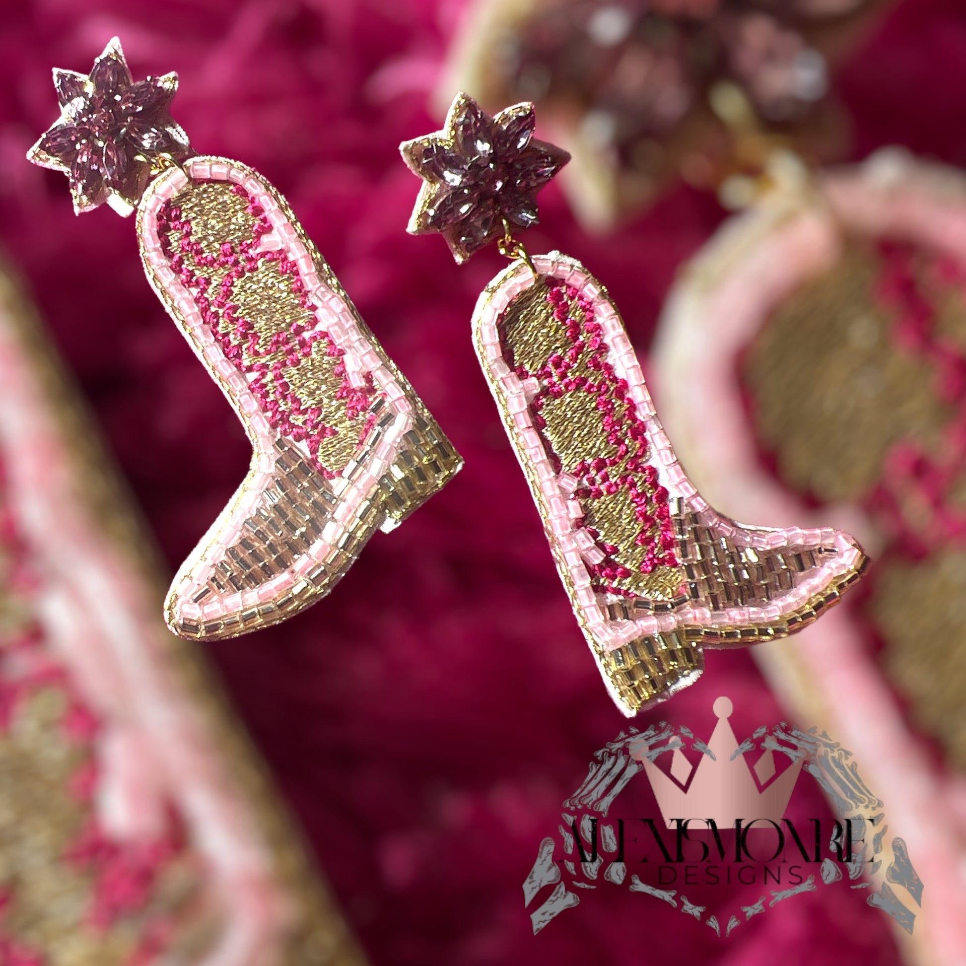 Barbie Tejana Earring - ALEXISMONROE DESIGNS