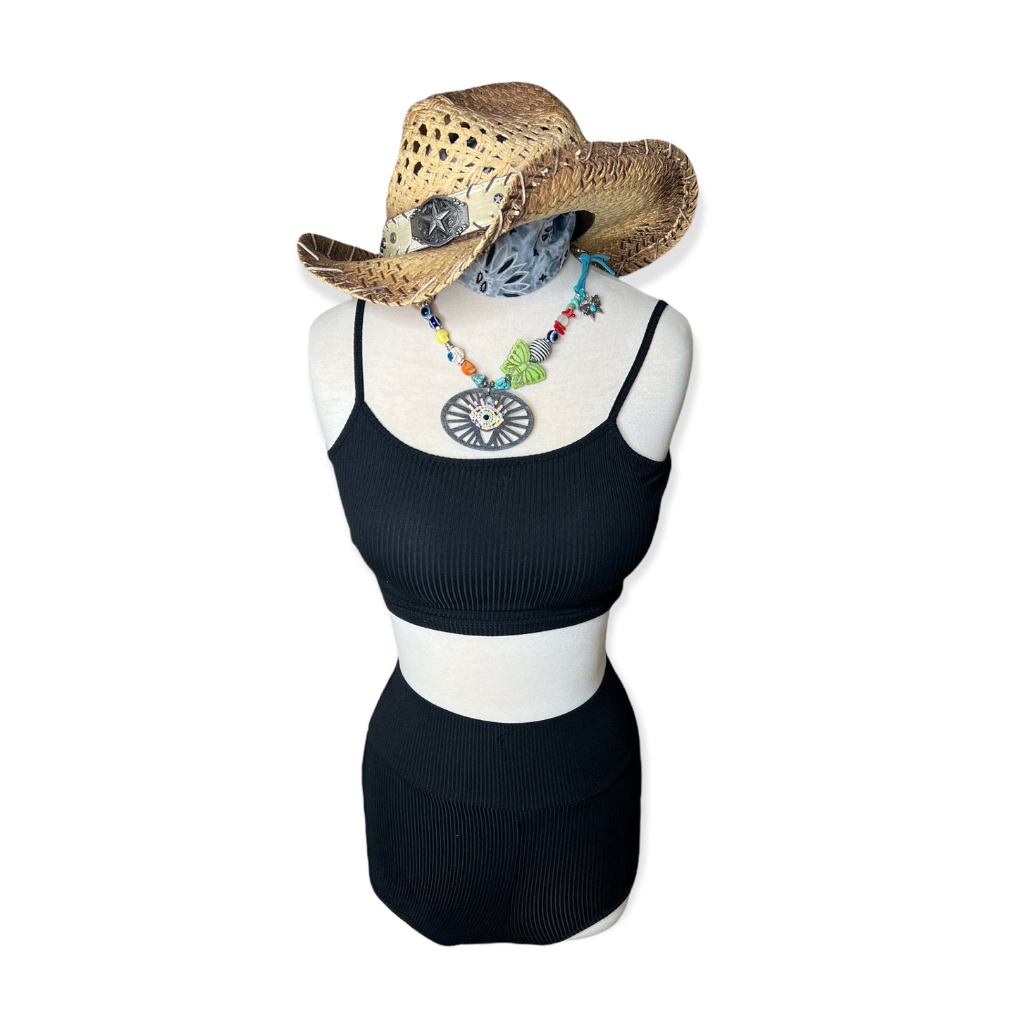 Calavera Ragz Black Short Set - Boho Cowgirlz Boutique