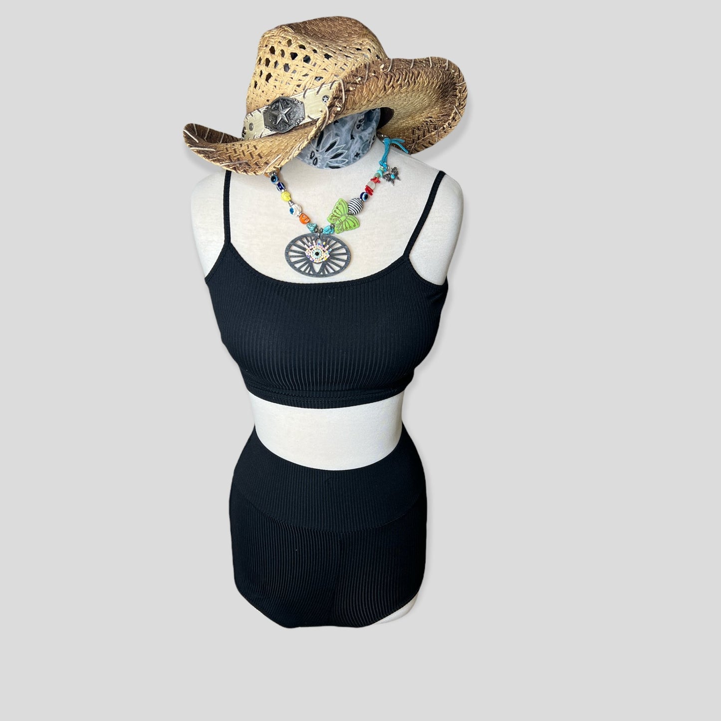 Calavera Ragz Black Short Set - Boho Cowgirlz Boutique