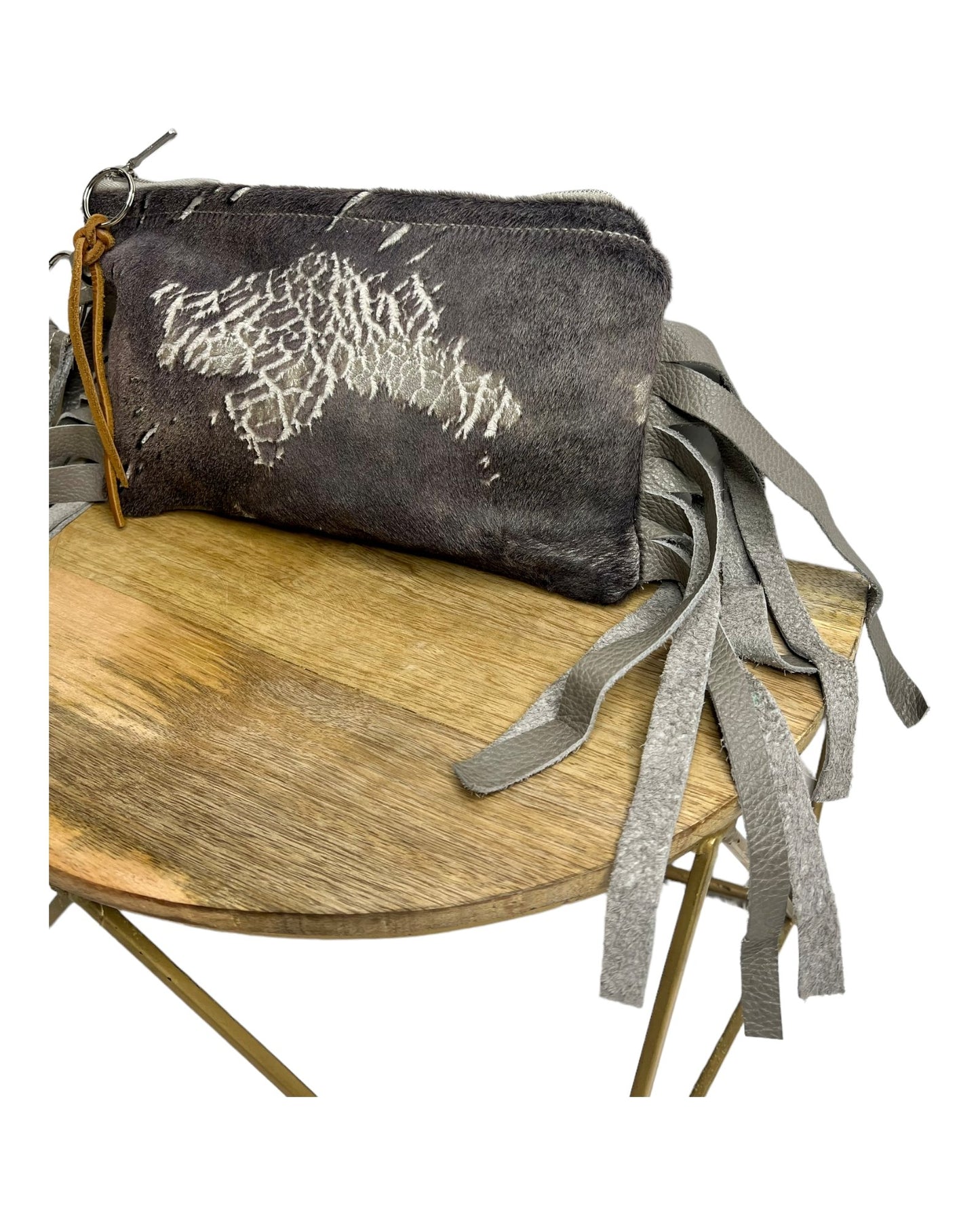 Cowhide Wristlet - Boho Cowgirlz Boutique