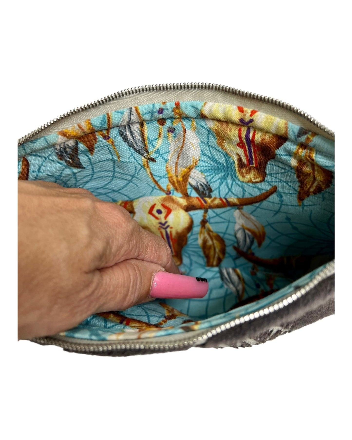 Cowhide Wristlet - Boho Cowgirlz Boutique