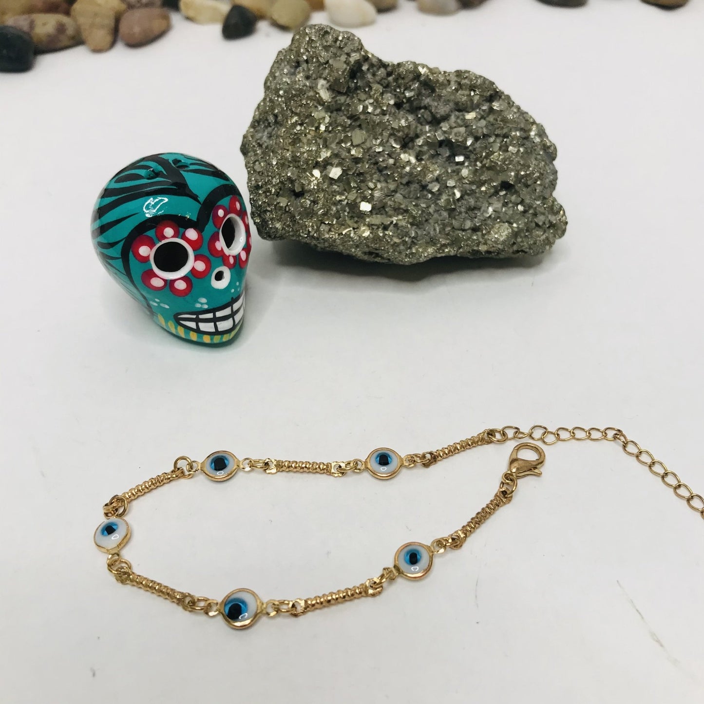 Evil Eye Bracelet Block Negative Energy Good luck Bracelet Evil Eye Protection - Boho Cowgirlz Boutique