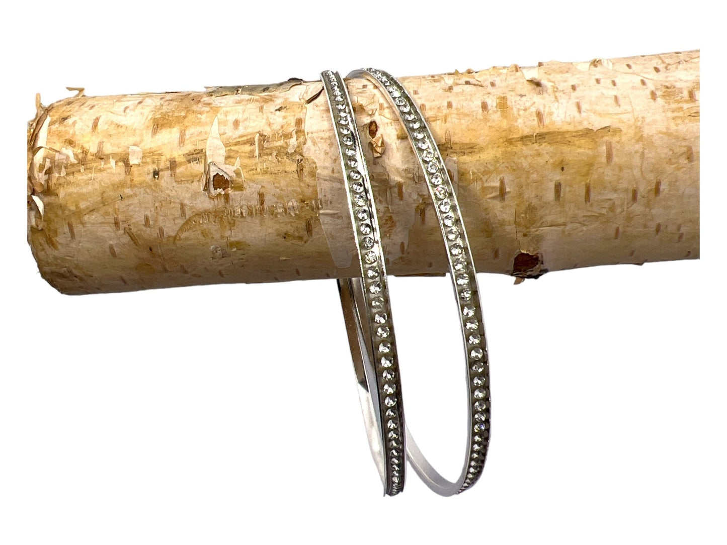 Glam 4” Rhinestone Hoops - ALEXISMONROE DESIGNS