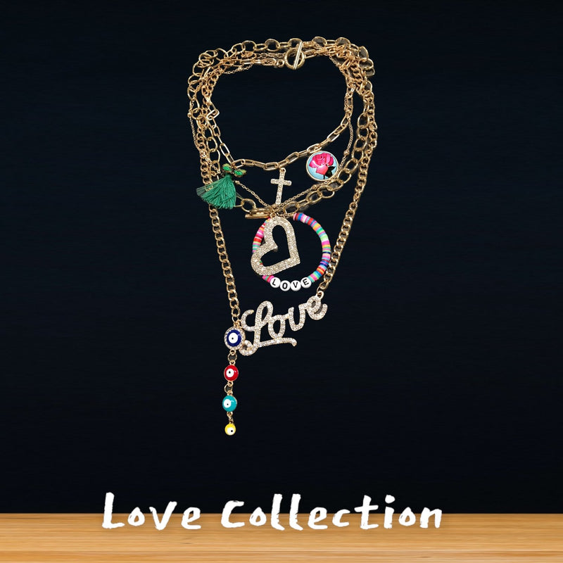 Love Vibe Necklace - Boho Cowgirlz Boutique