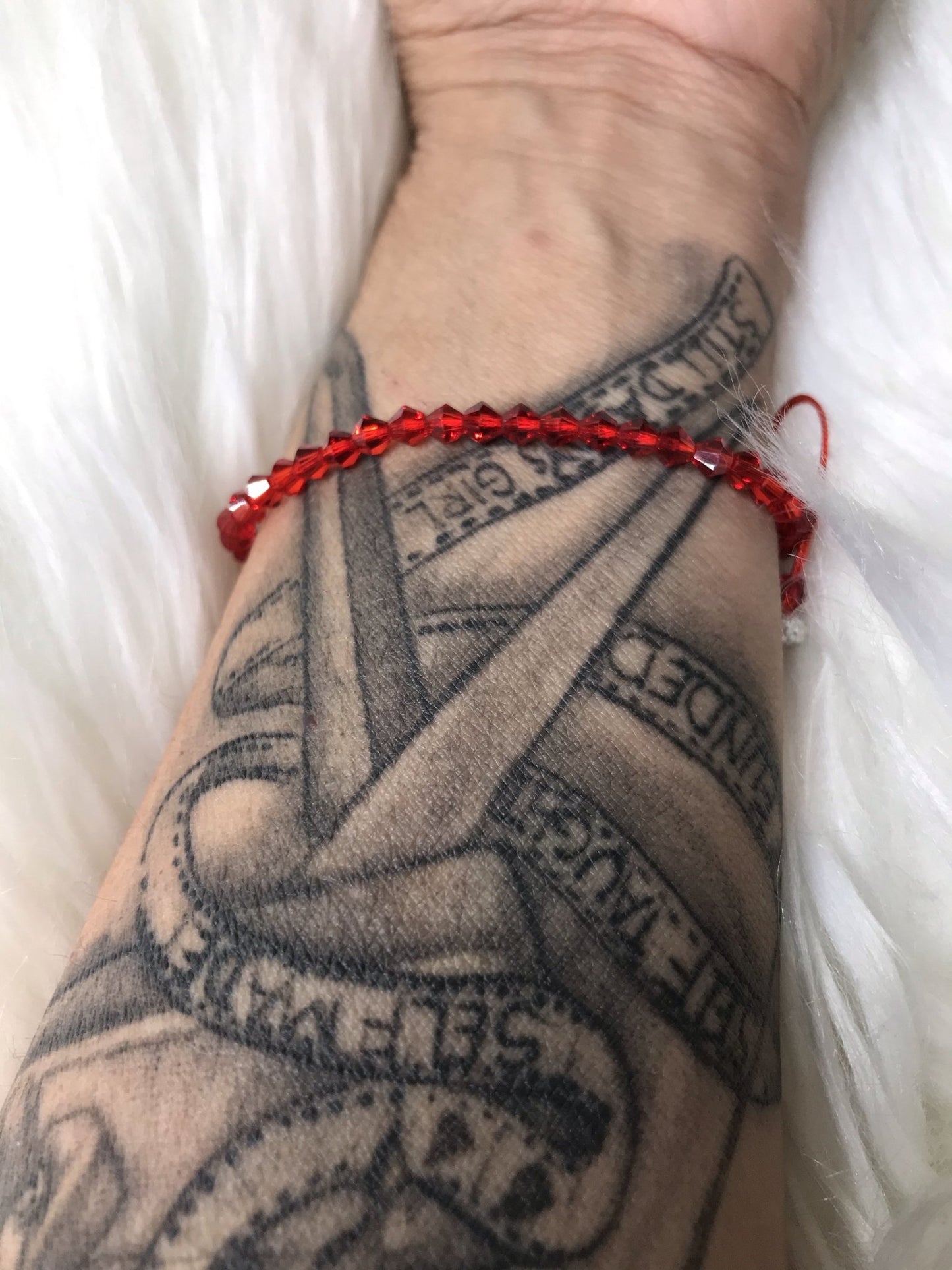 Red String Bracelet Men or Woman Block Negative Energy Red String Macrame Adjustable Good luck Bracelet Evil Eye Protection - Boho Cowgirlz Boutique