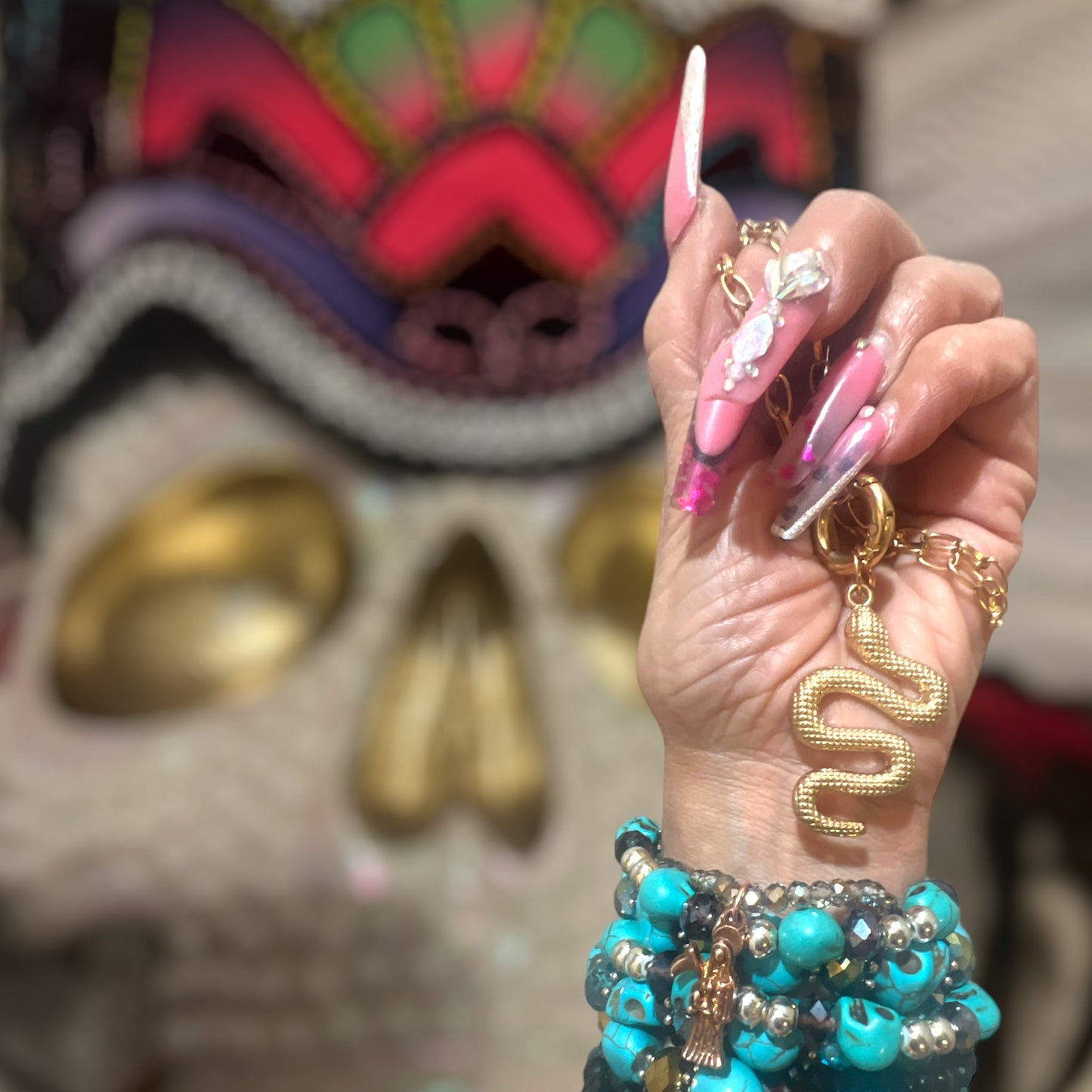 Snake Pendant Necklace - ALEXISMONROE DESIGNS