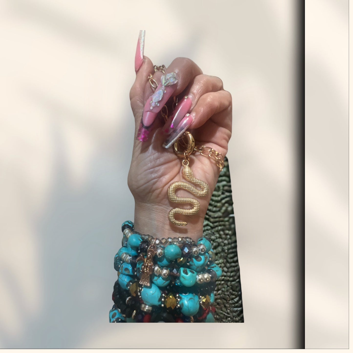 Snake Spirit Pendant Necklace - ALEXISMONROE DESIGNS