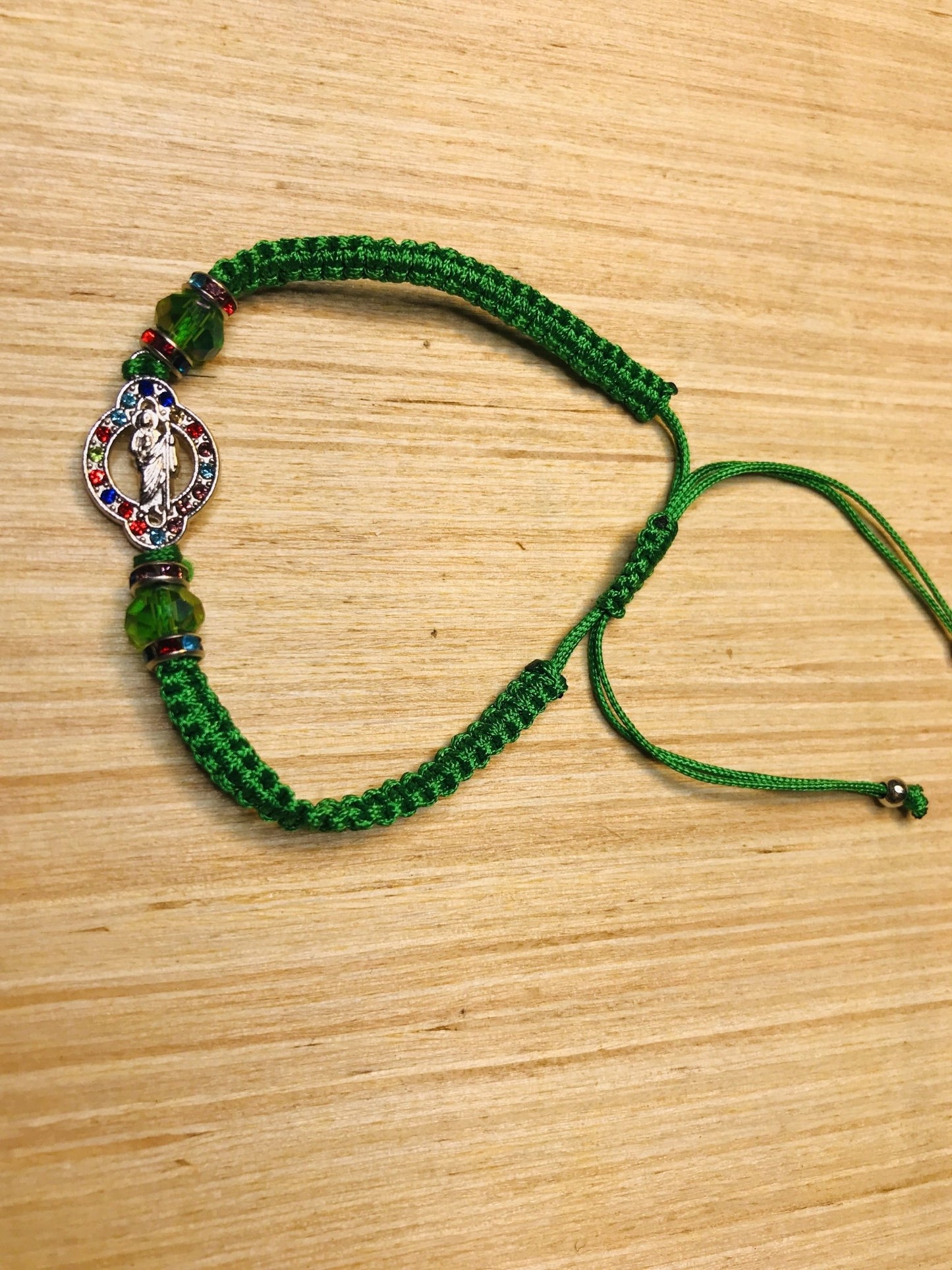 St.Jude “San Juditas” String Bracelet - Boho Cowgirlz Boutique