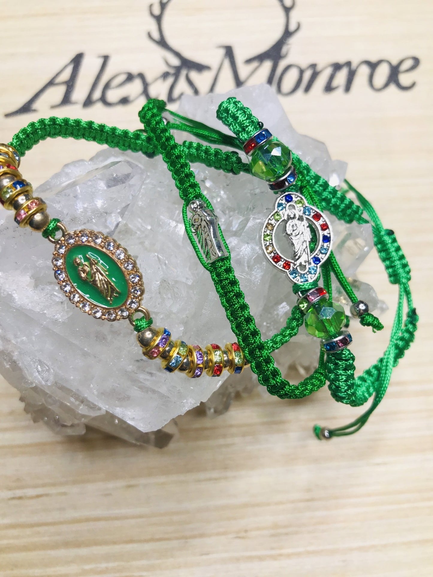 St.Jude “San Juditas” String Bracelet - Boho Cowgirlz Boutique
