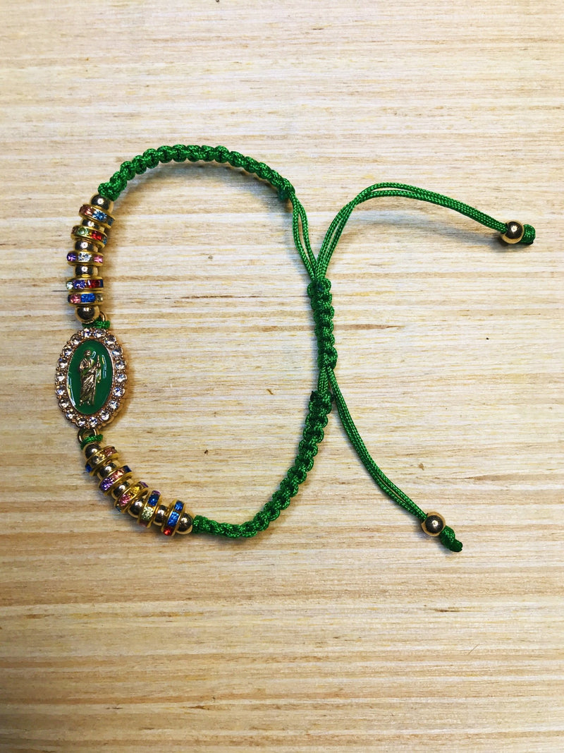 St.Jude “San Juditas” String Bracelet - Boho Cowgirlz Boutique