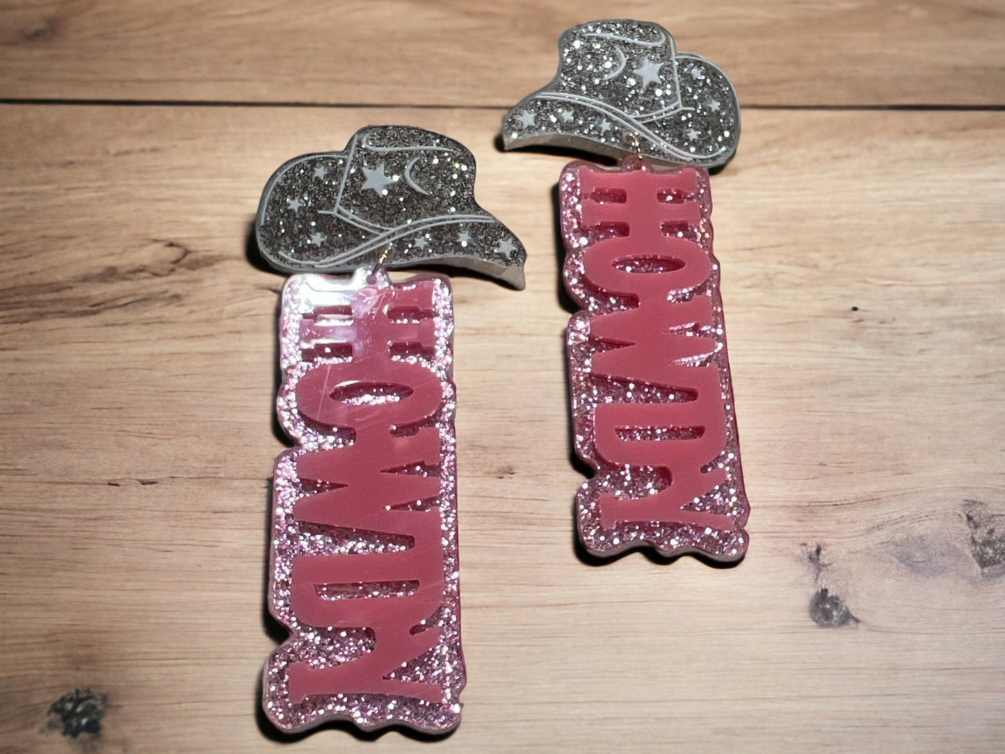 YEEHAW PINK RODEO Earrings - ALEXISMONROE DESIGNS