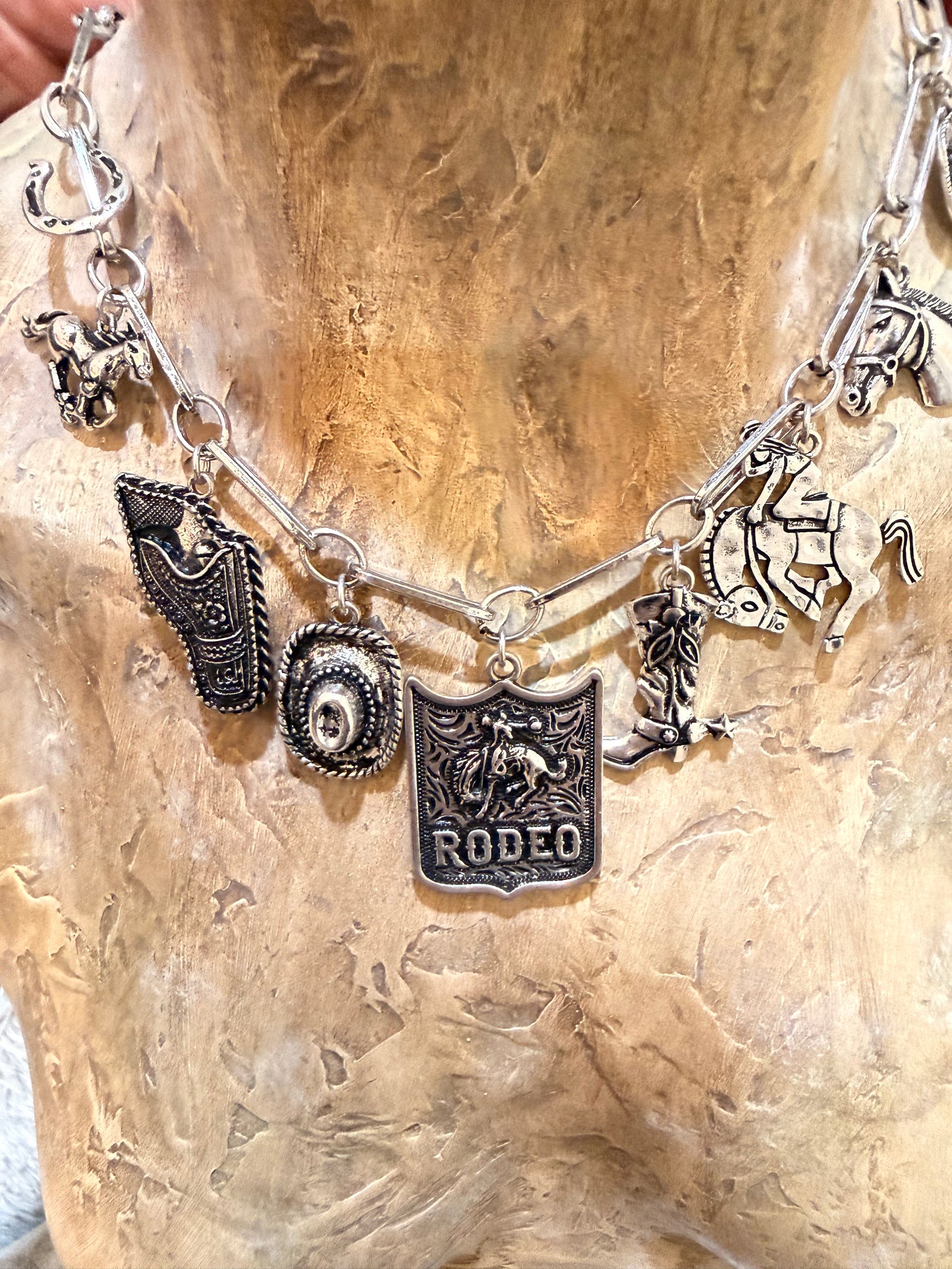 Rodeo Ready Charm Necklace
