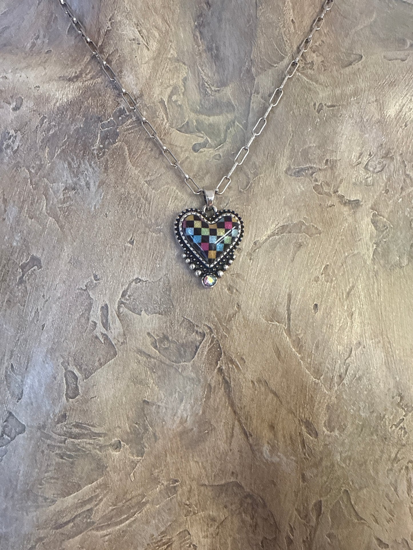 Western Checkered Heart