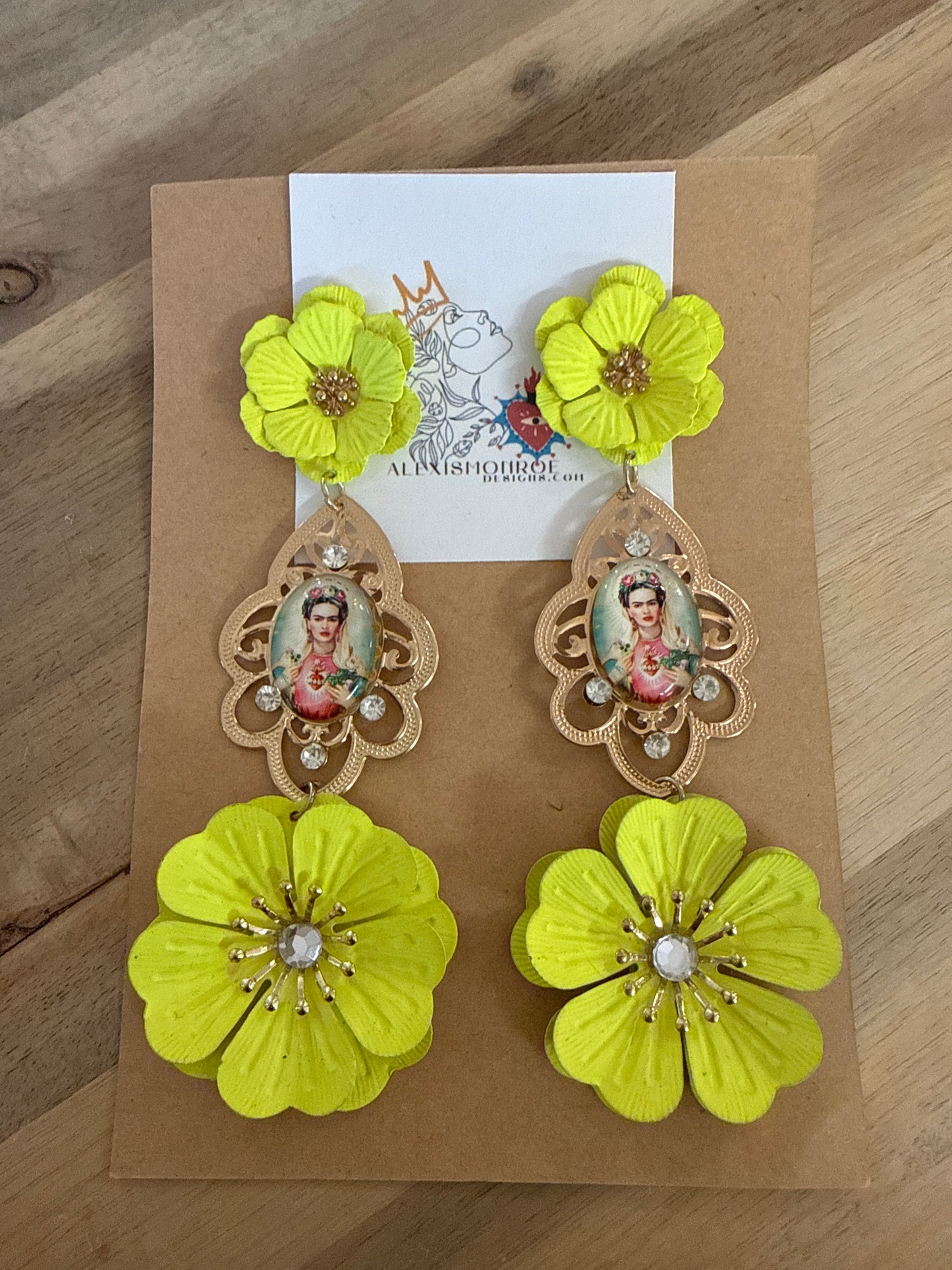 Frida Kahlo Bloom Earrings