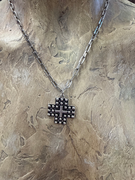 Studded Cross