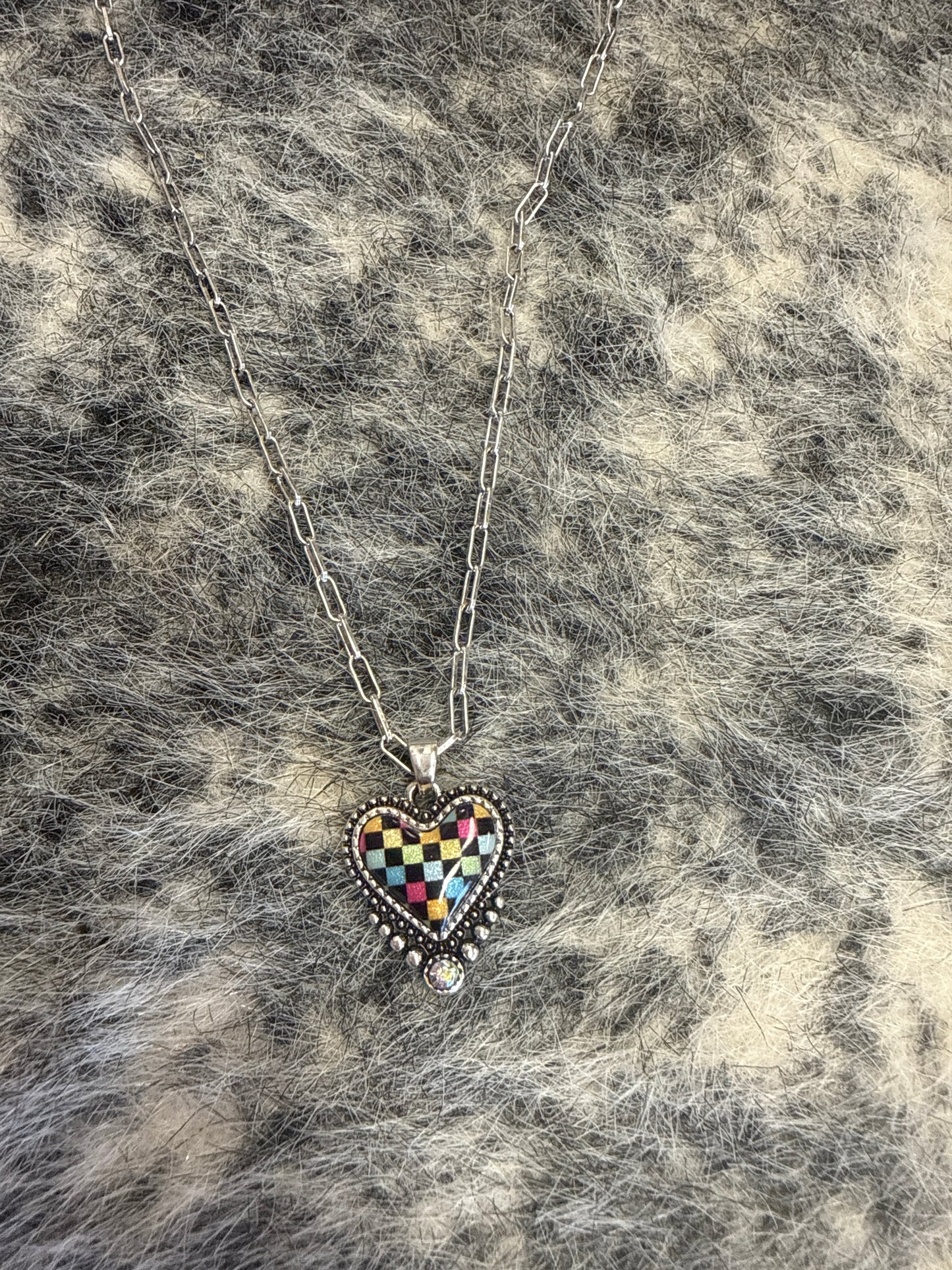 Western Checkered Heart