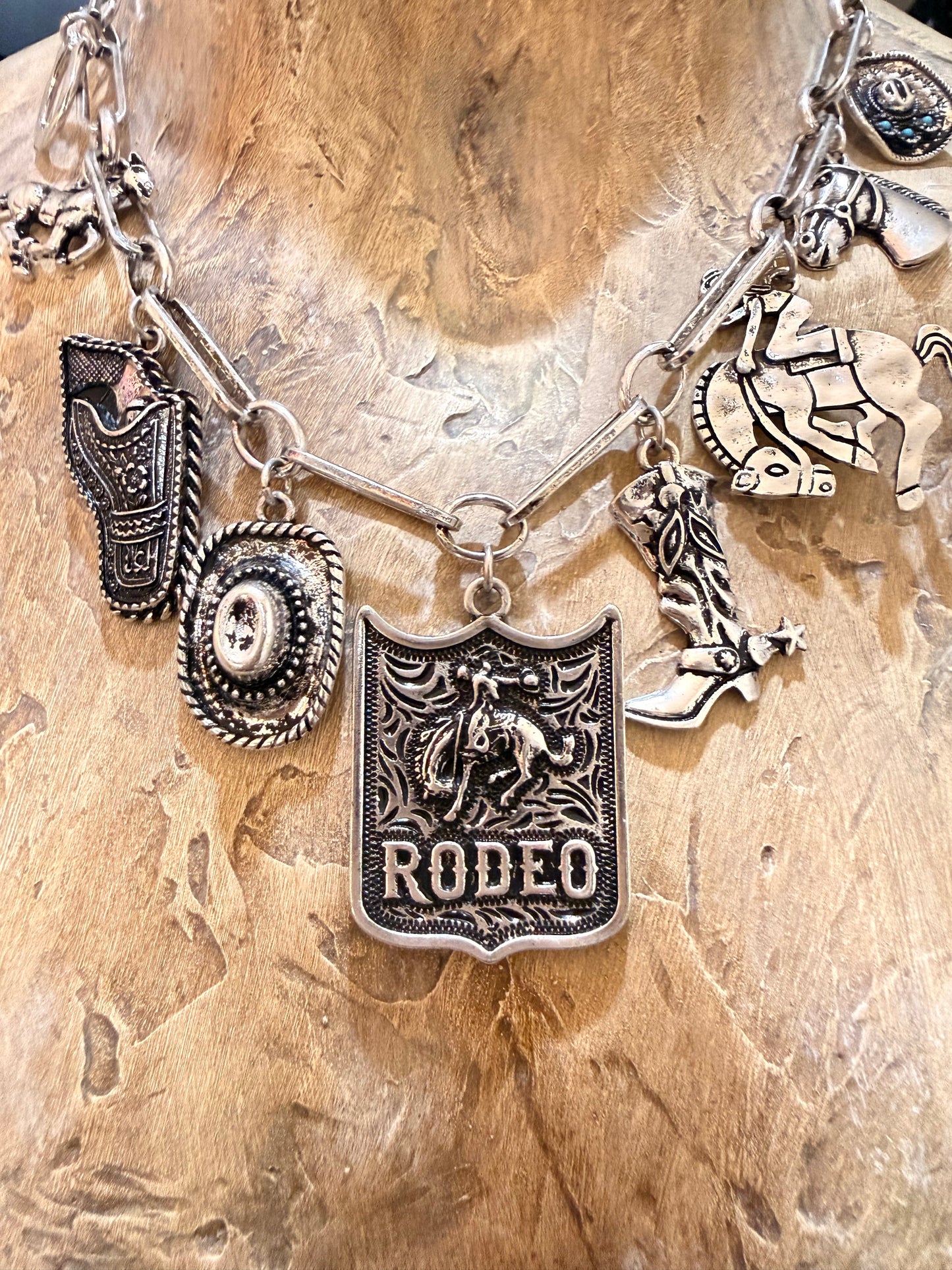 Rodeo Ready Charm Necklace