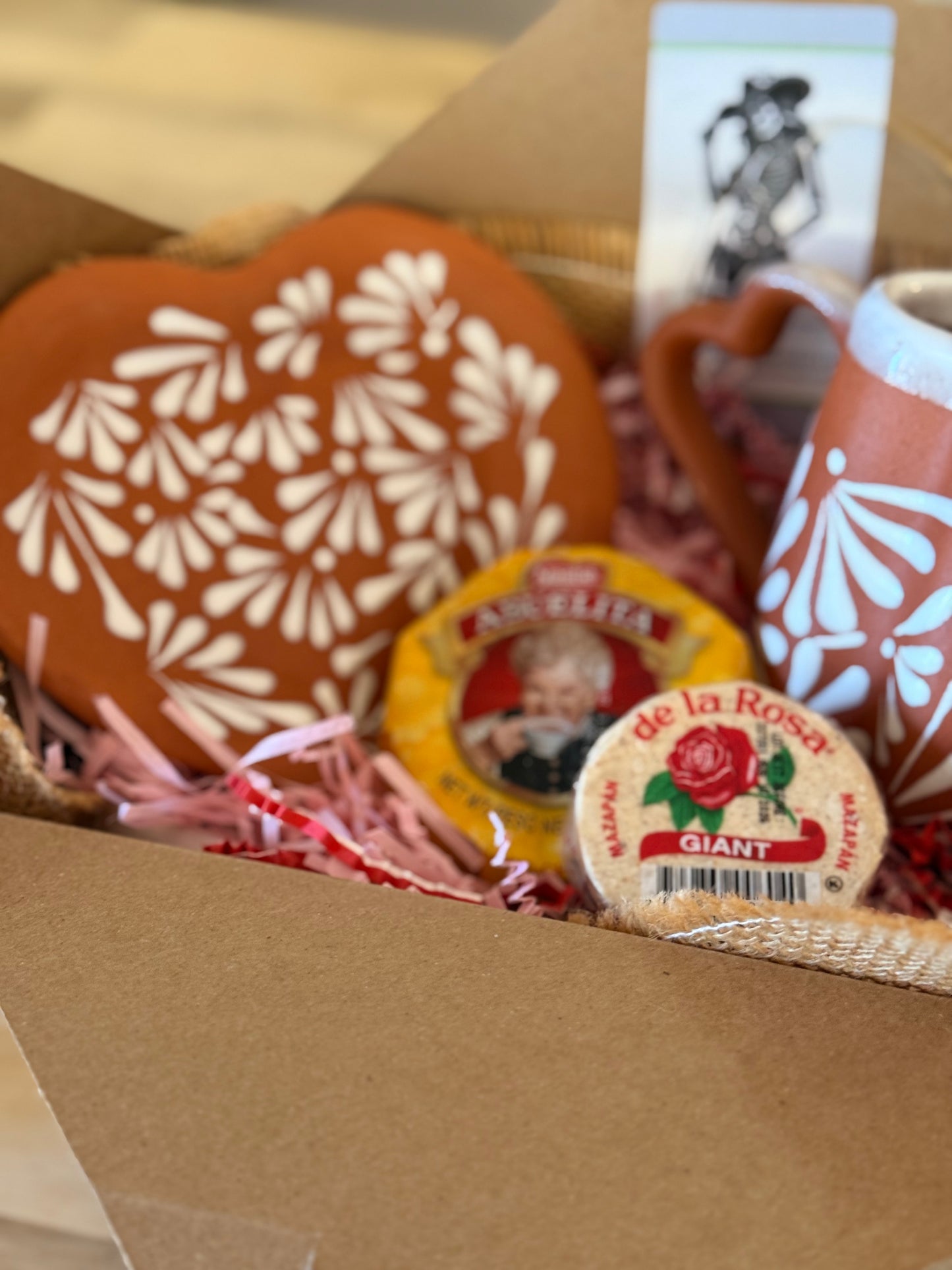 Cielito Lindo Talavera Heart Mug with Plate Set