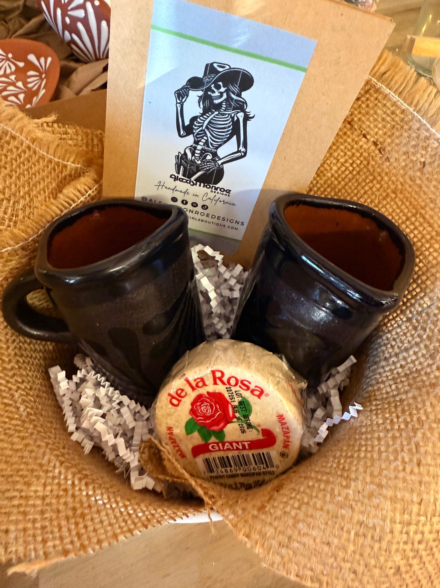Handmade Talavera Espresso Shot Glasses (Set of 2)