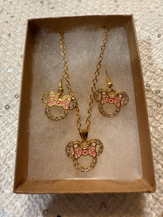 Minnie Bow Set