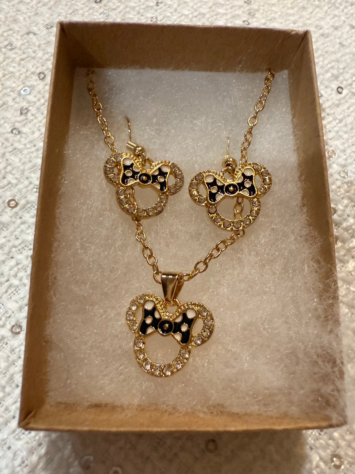 Minnie Bow Set