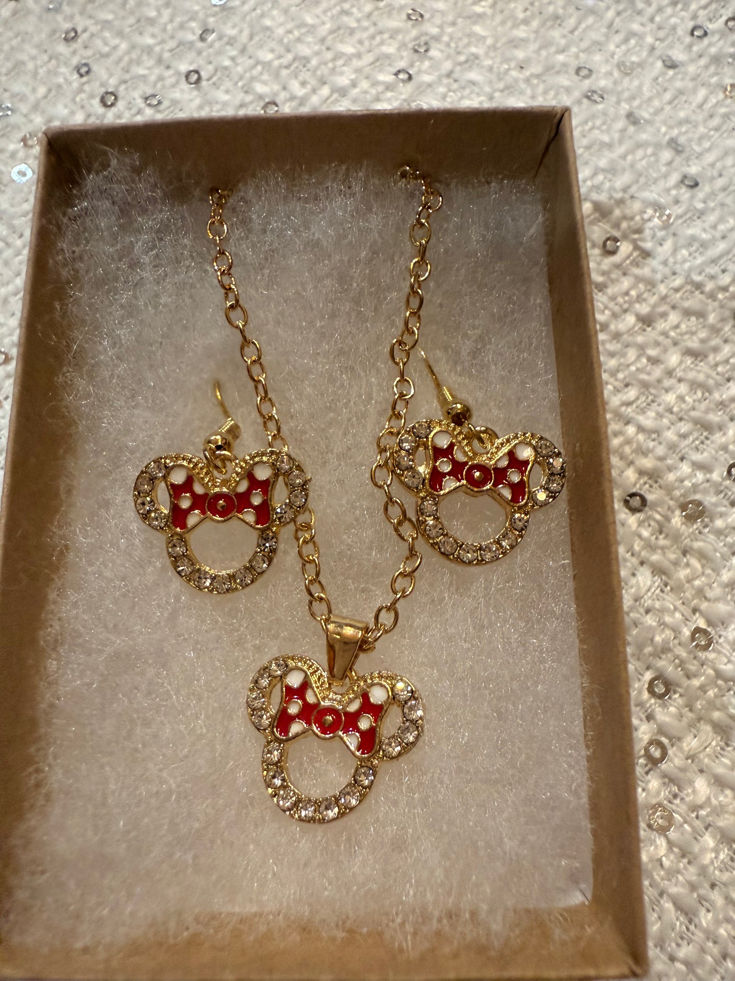 Minnie Bow Set