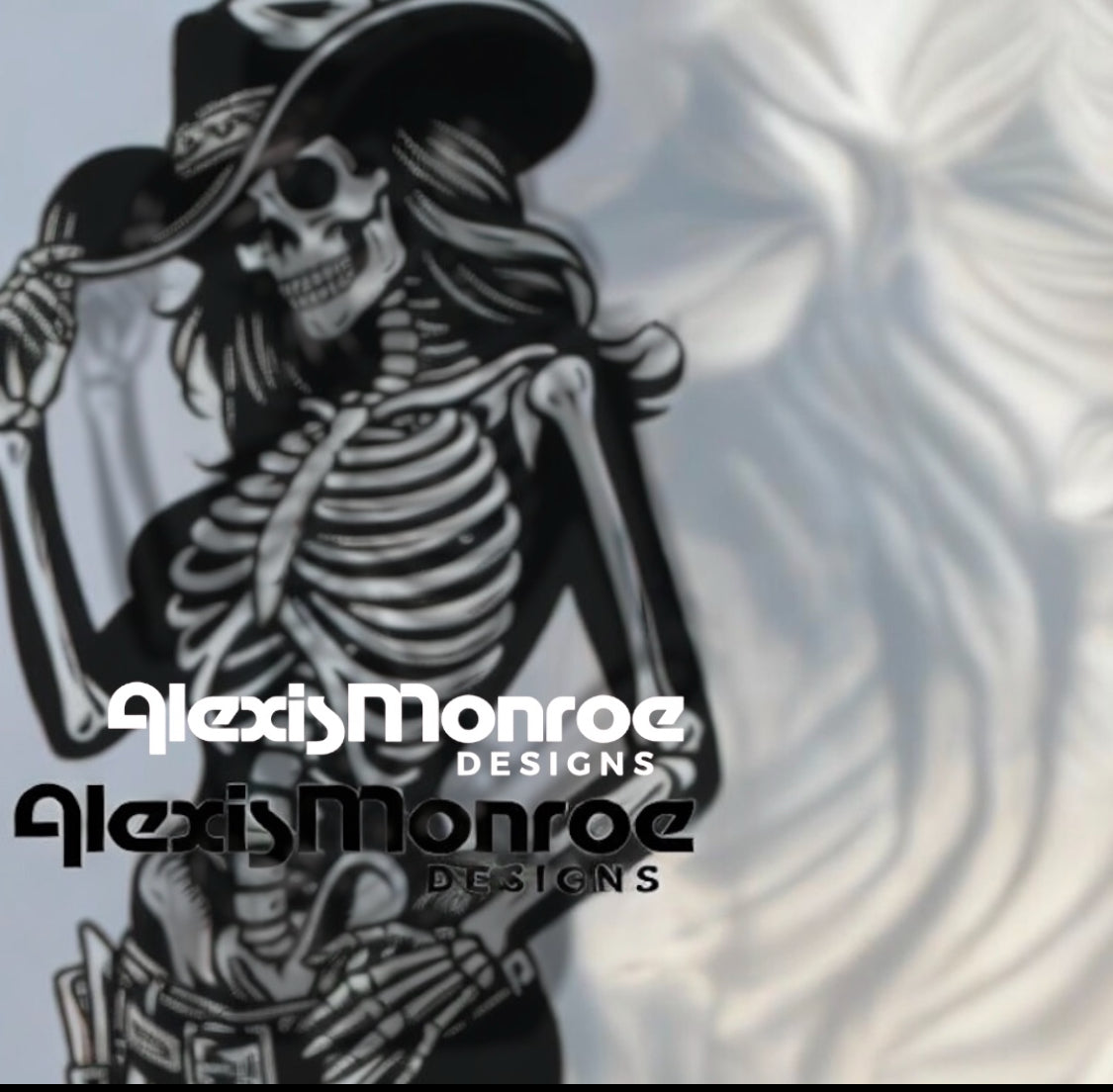 AlexisMonroe “Tejana Calavera” Logo Bodysuit