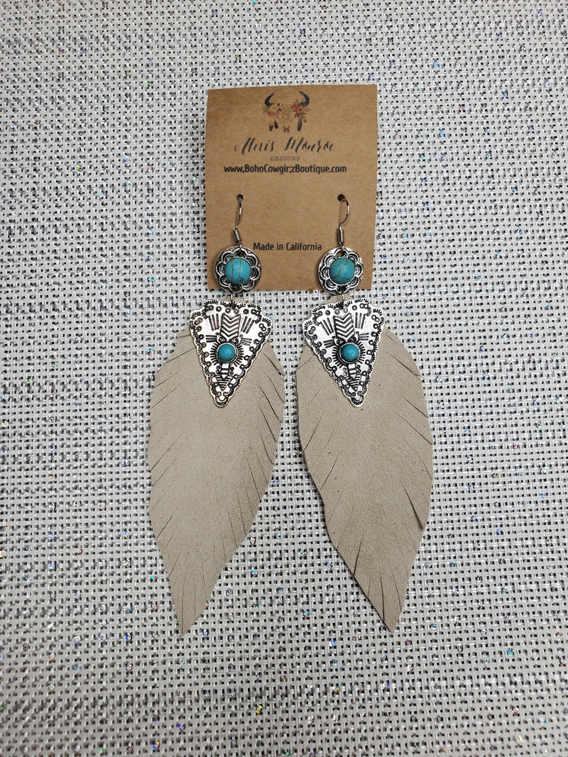 Aztec Arrow Earring