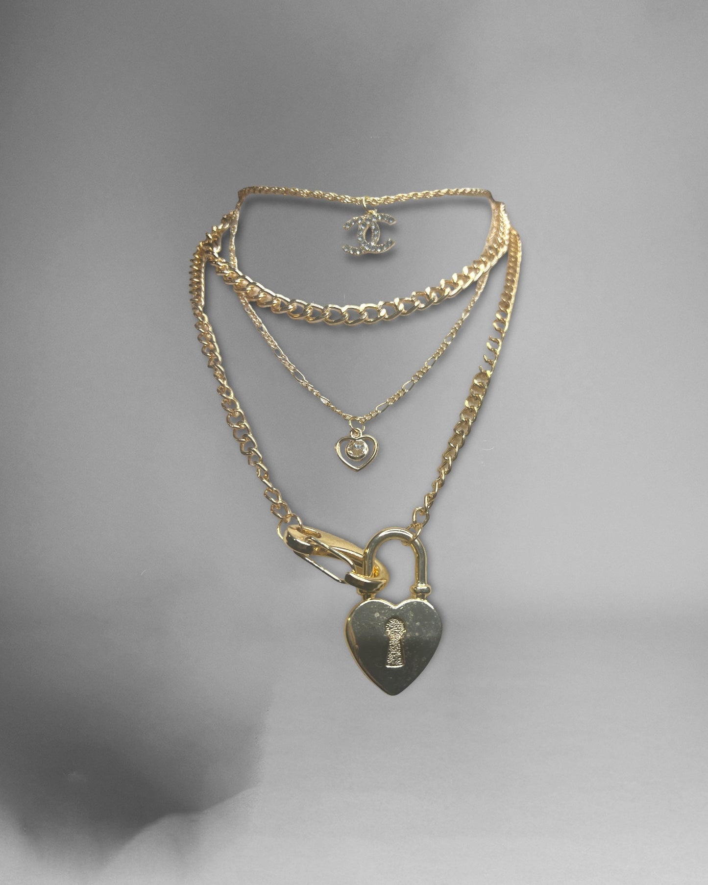 Abby Repurposed Pendant Necklace - ALEXISMONROE DESIGNS