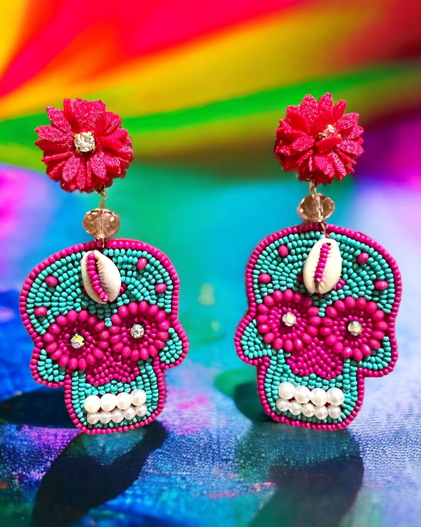 Calavera in Pink - ALEXISMONROE DESIGNS