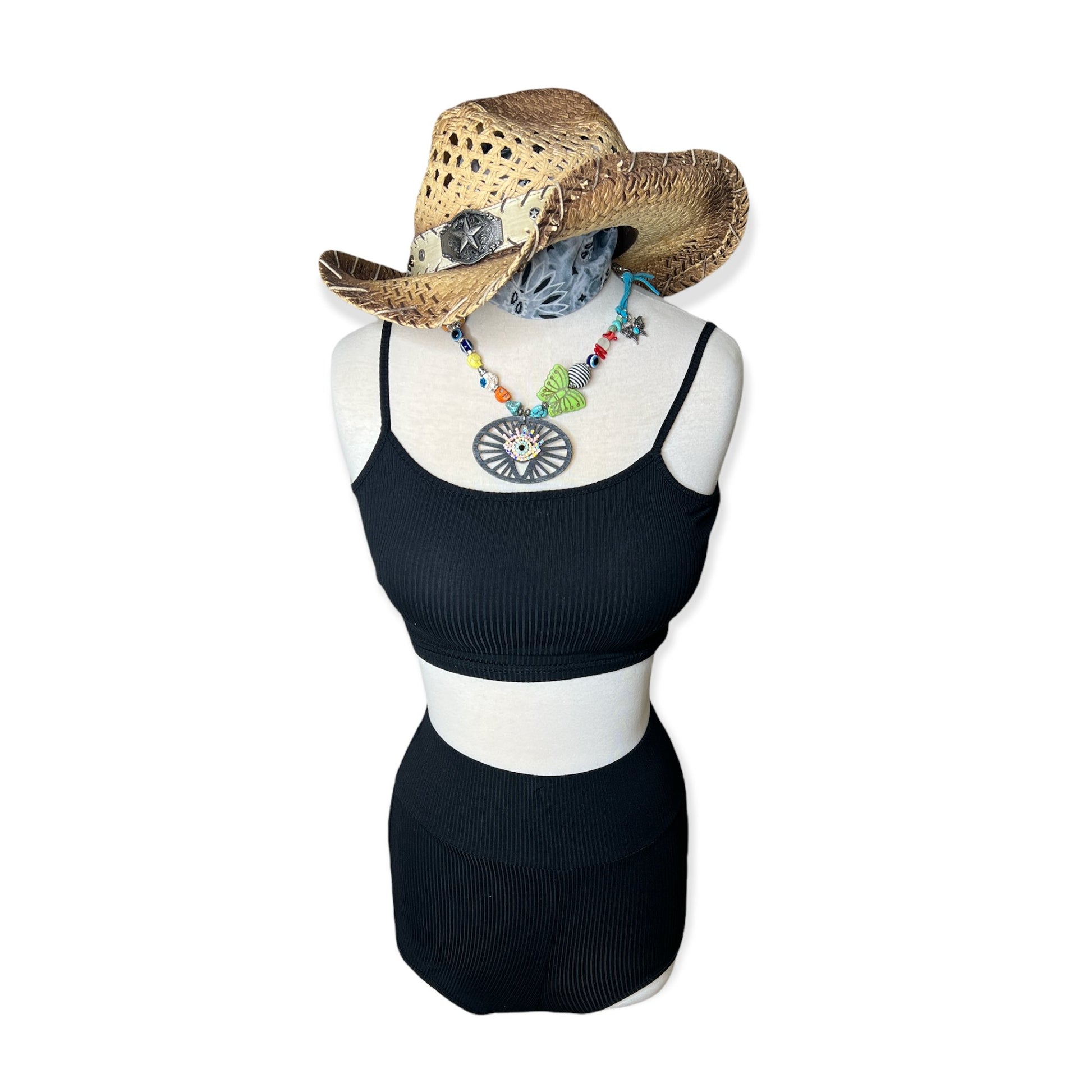 Calavera Ragz Black Short Set - Boho Cowgirlz Boutique