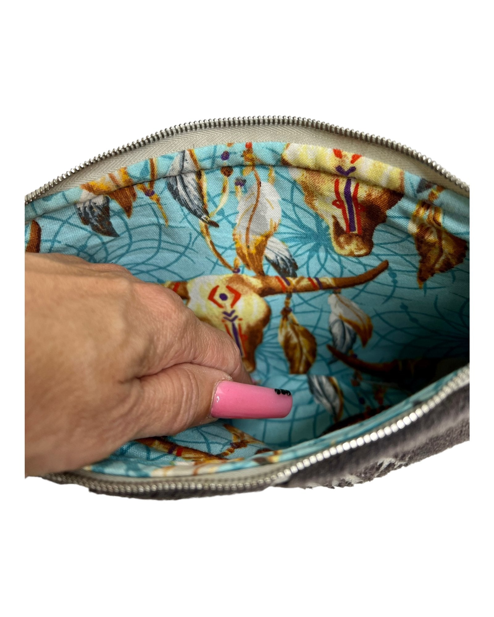 Cowhide Wristlet - Boho Cowgirlz Boutique