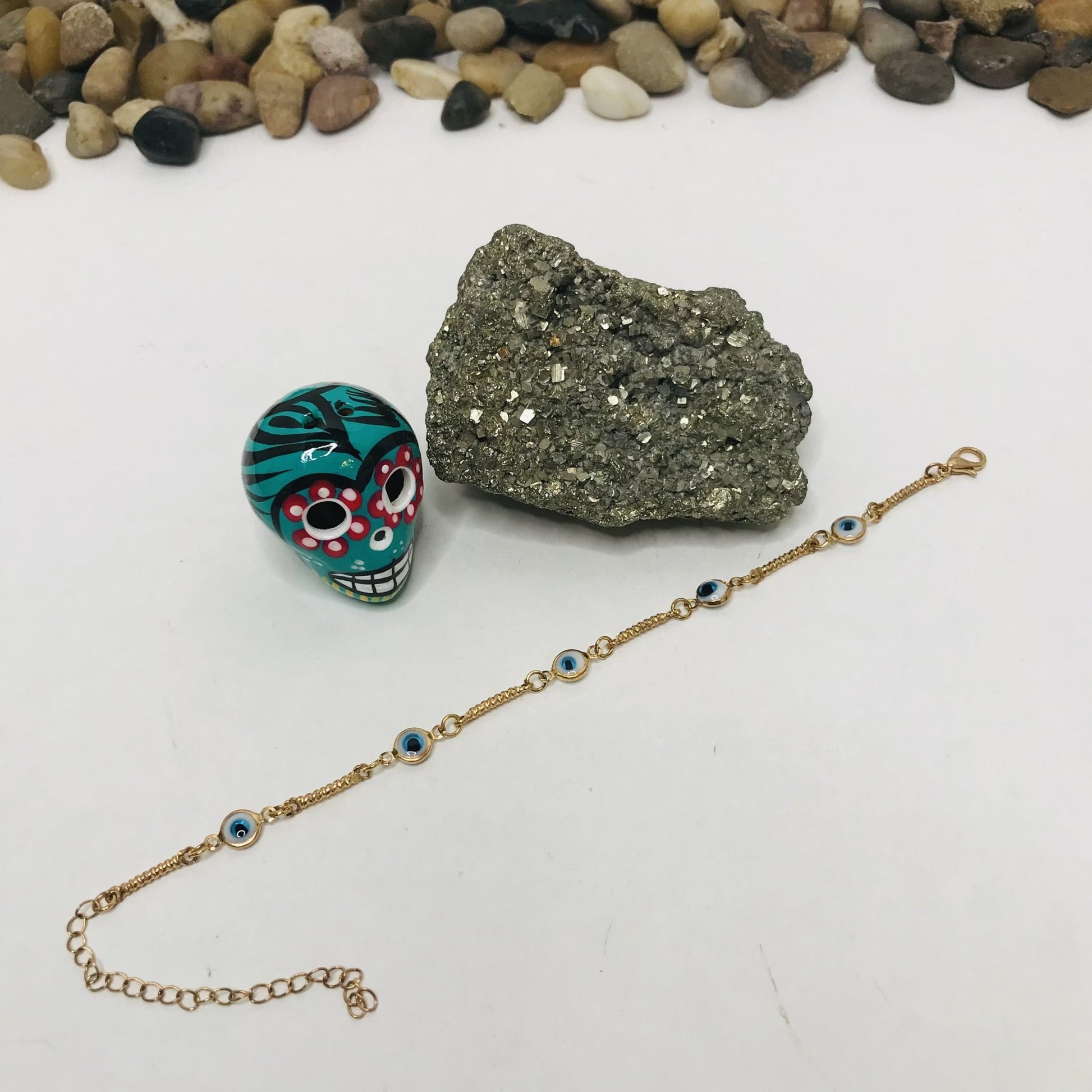 Evil Eye Bracelet Block Negative Energy Good luck Bracelet Evil Eye Protection - Boho Cowgirlz Boutique