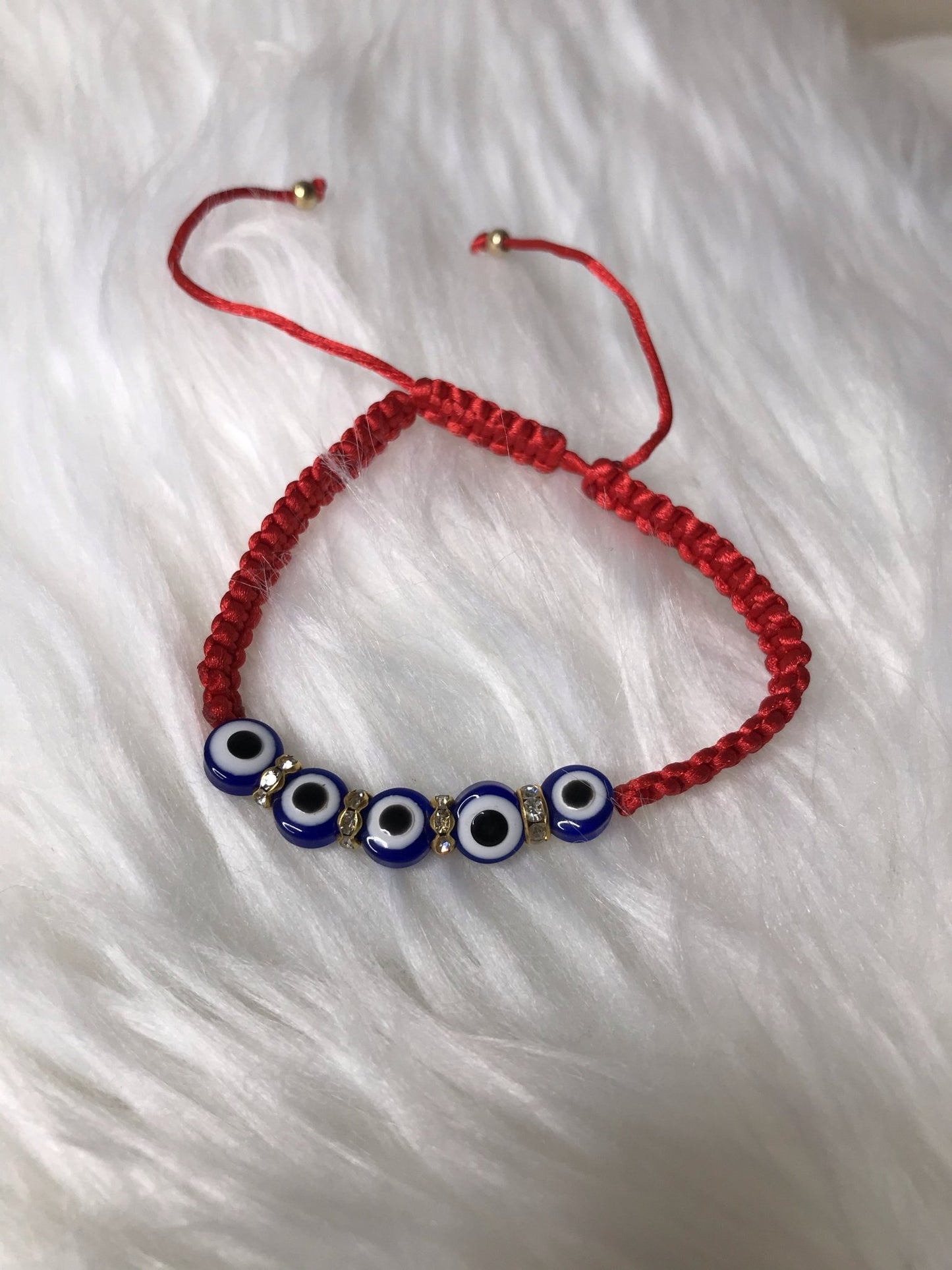 Evil Eye Bracelet Men or Woman Block Negative Energy Red String Macrame Adjustable Good luck Bracelet Evil Eye Protection - Boho Cowgirlz Boutique