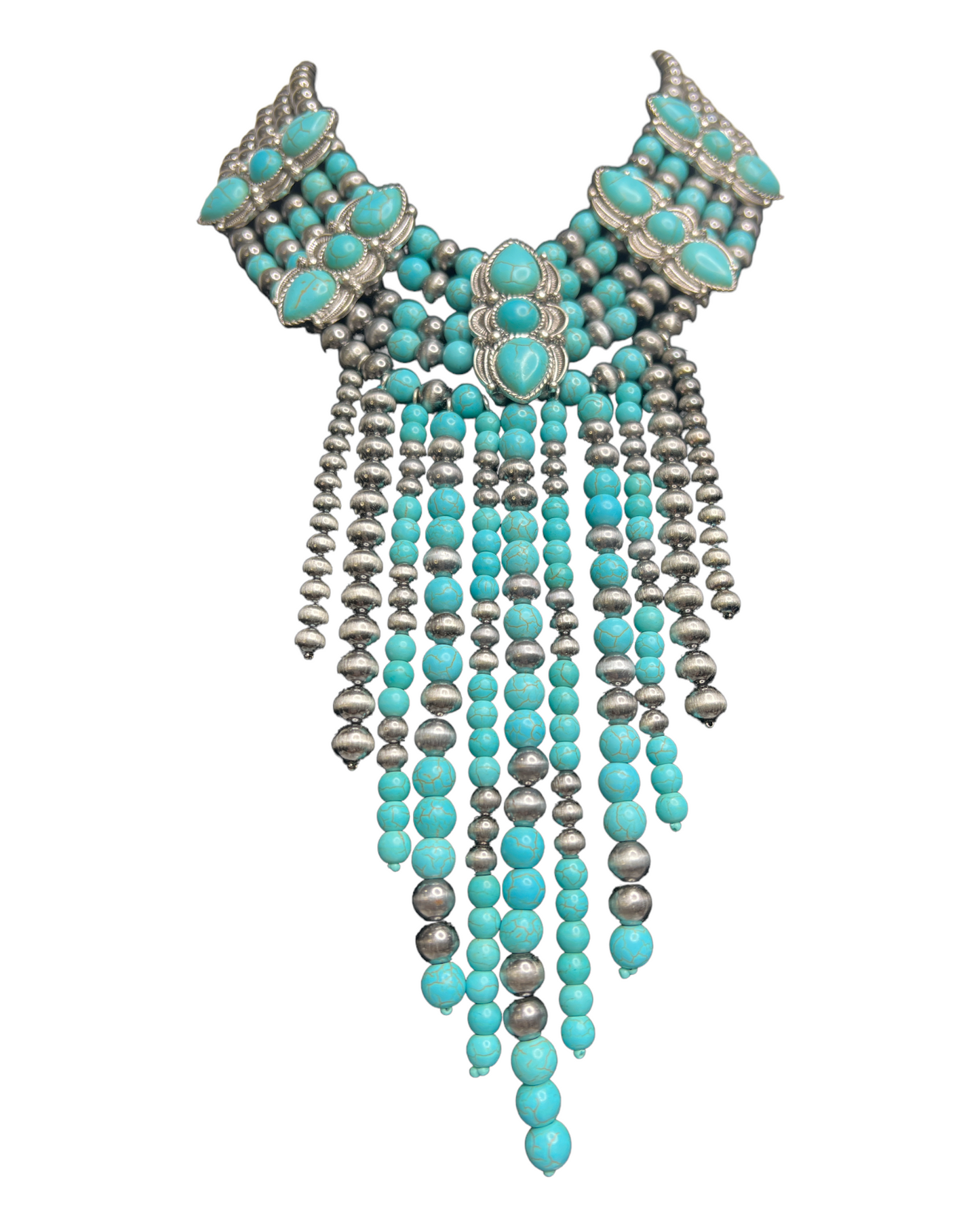 Turquoise Beaded Chocker