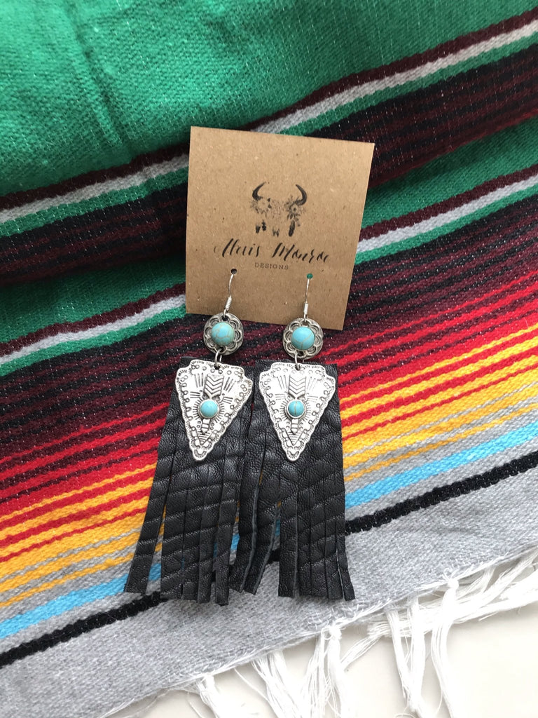 Aztec earrings deals