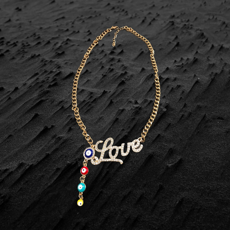 Love Vibe Necklace - Boho Cowgirlz Boutique