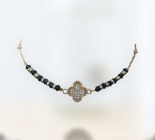 Minimal Glitz Choker - ALEXISMONROE DESIGNS