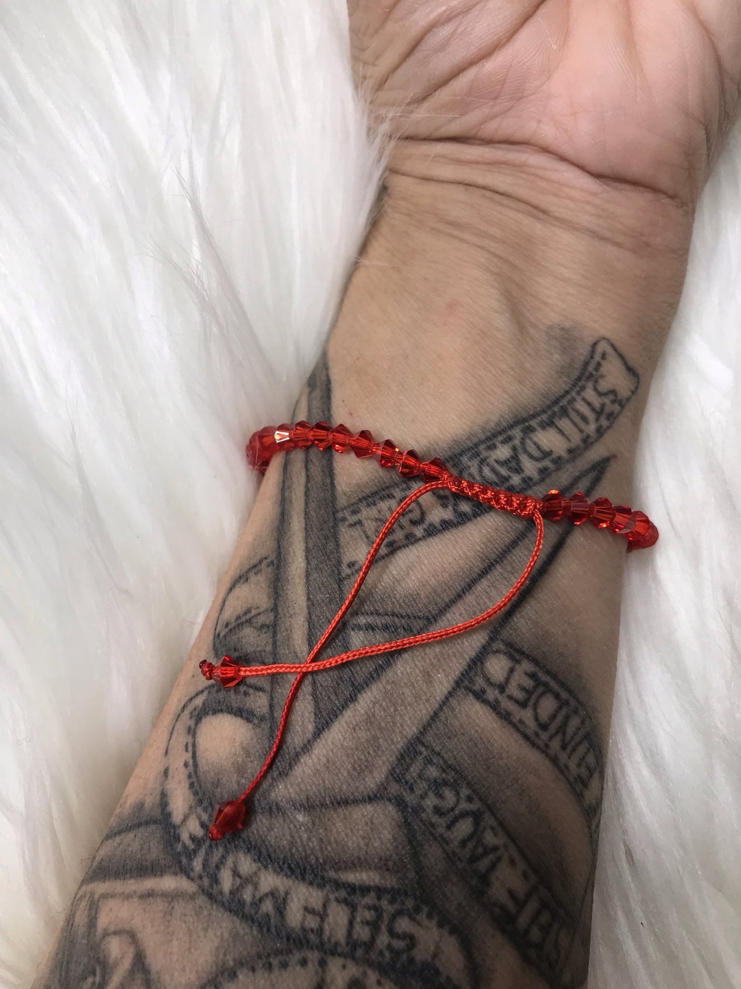 Red String Bracelet Men or Woman Block Negative Energy Red String Macrame Adjustable Good luck Bracelet Evil Eye Protection - Boho Cowgirlz Boutique
