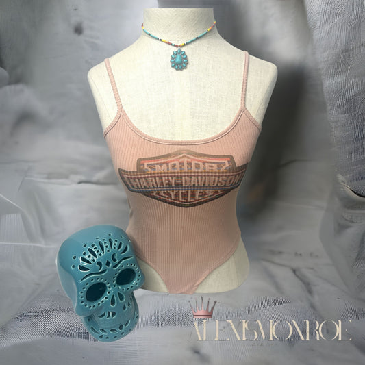Ribbed Tank HD Inspired Bodysuit - ALEXISMONROE DESIGNS