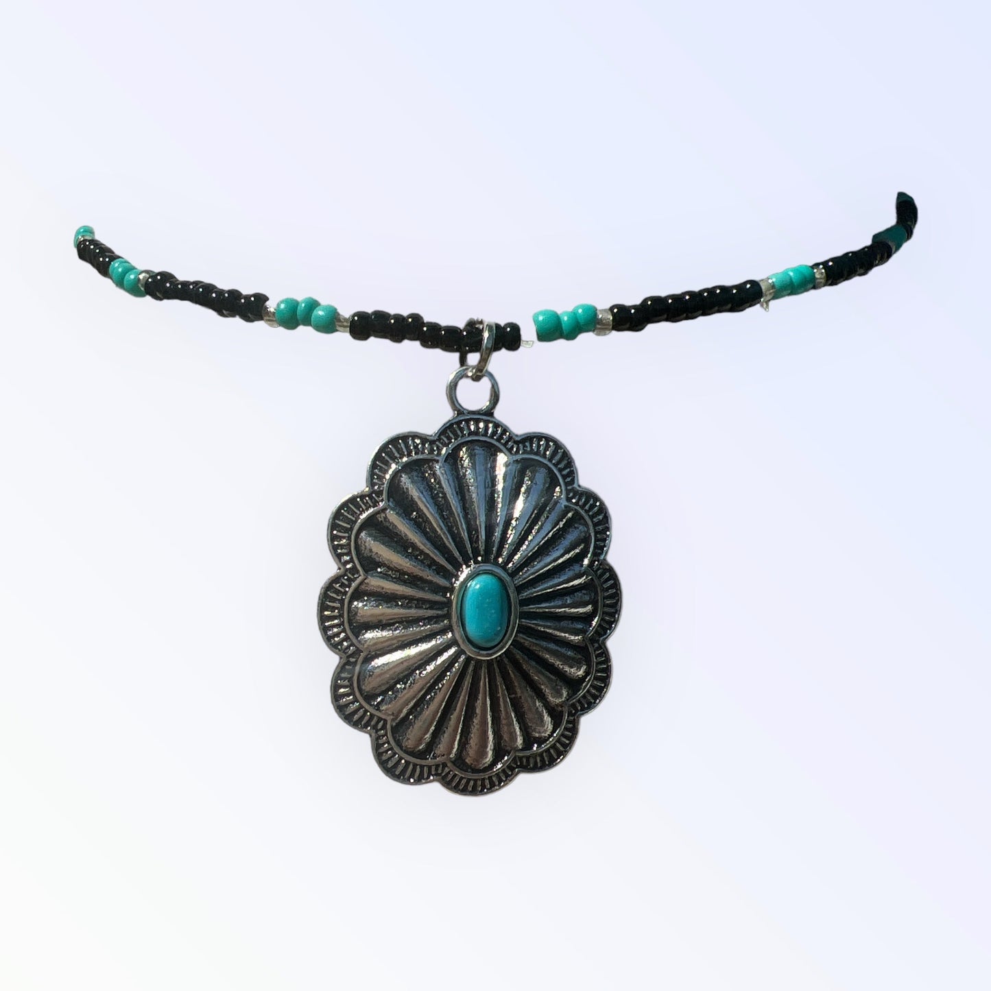 Serape Concho Choker - ALEXISMONROE DESIGNS