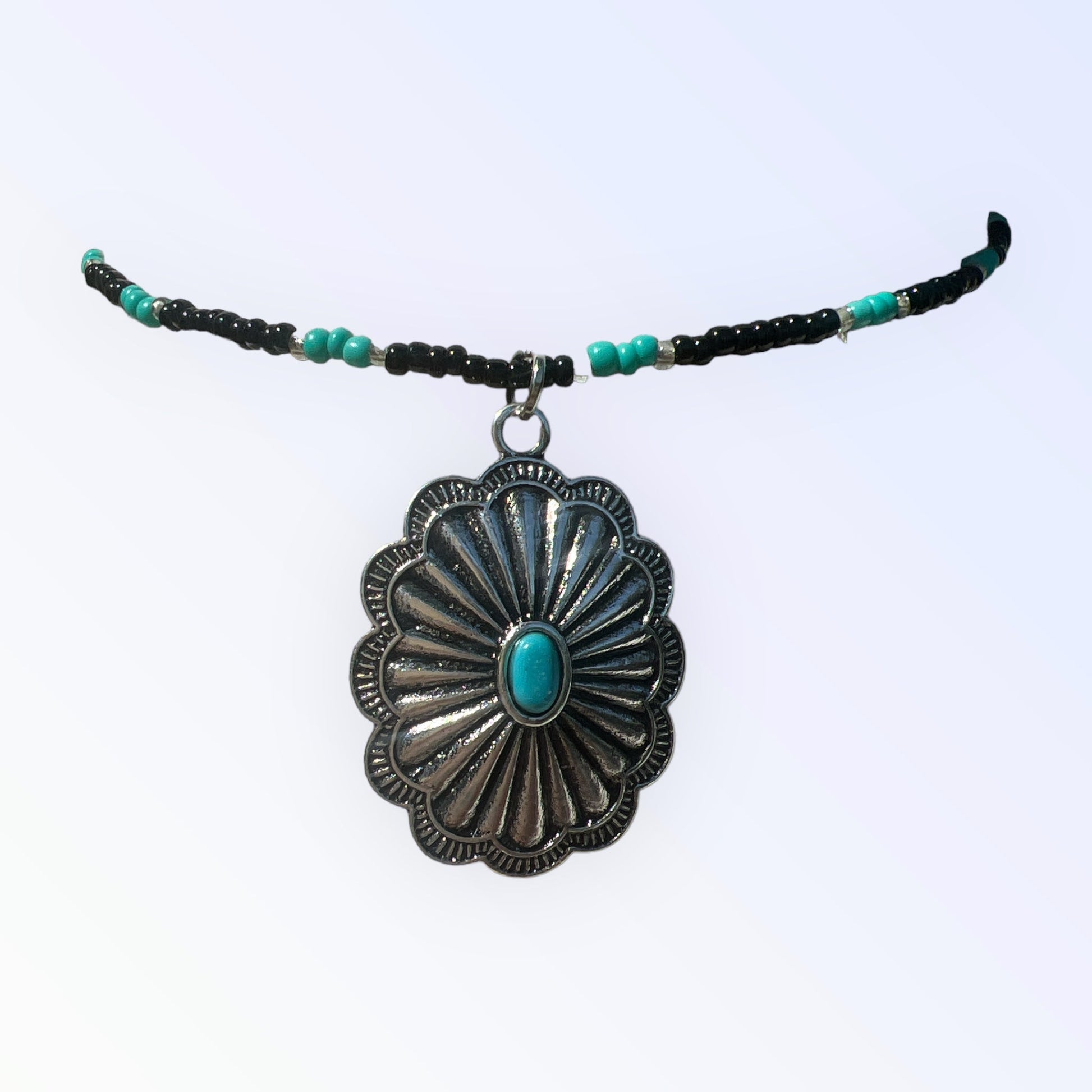 Serape Concho Choker - ALEXISMONROE DESIGNS