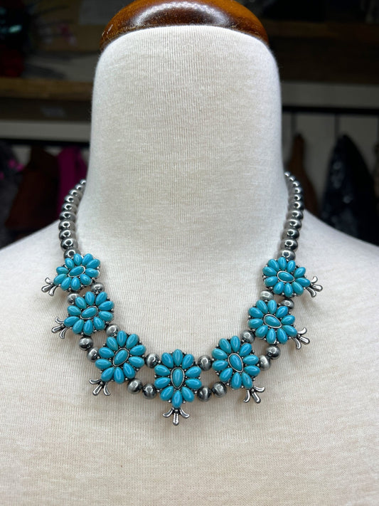 Squash Blossom Navajo Set - ALEXISMONROE DESIGNS