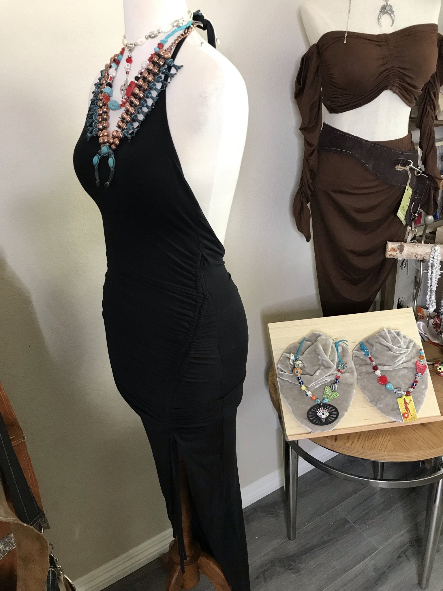 Yaz Midi Dress - Boho Cowgirlz Boutique